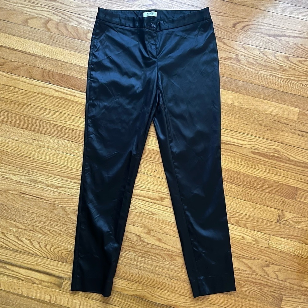 MOSCHINO Cheap and Chic Black Trouser Pants Size 10